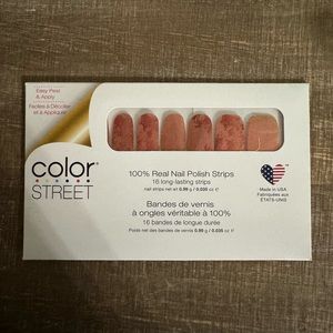 New, Sealed Color Street Rustworthy Nail Strips